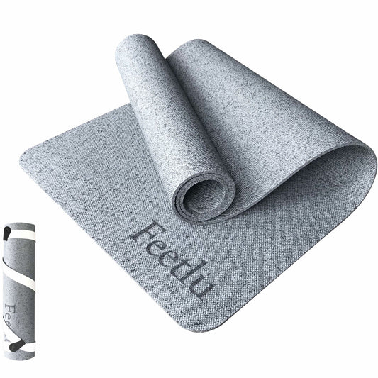 Yoga Mat for Exercise | Recycled Yoga Mat | Feetlu