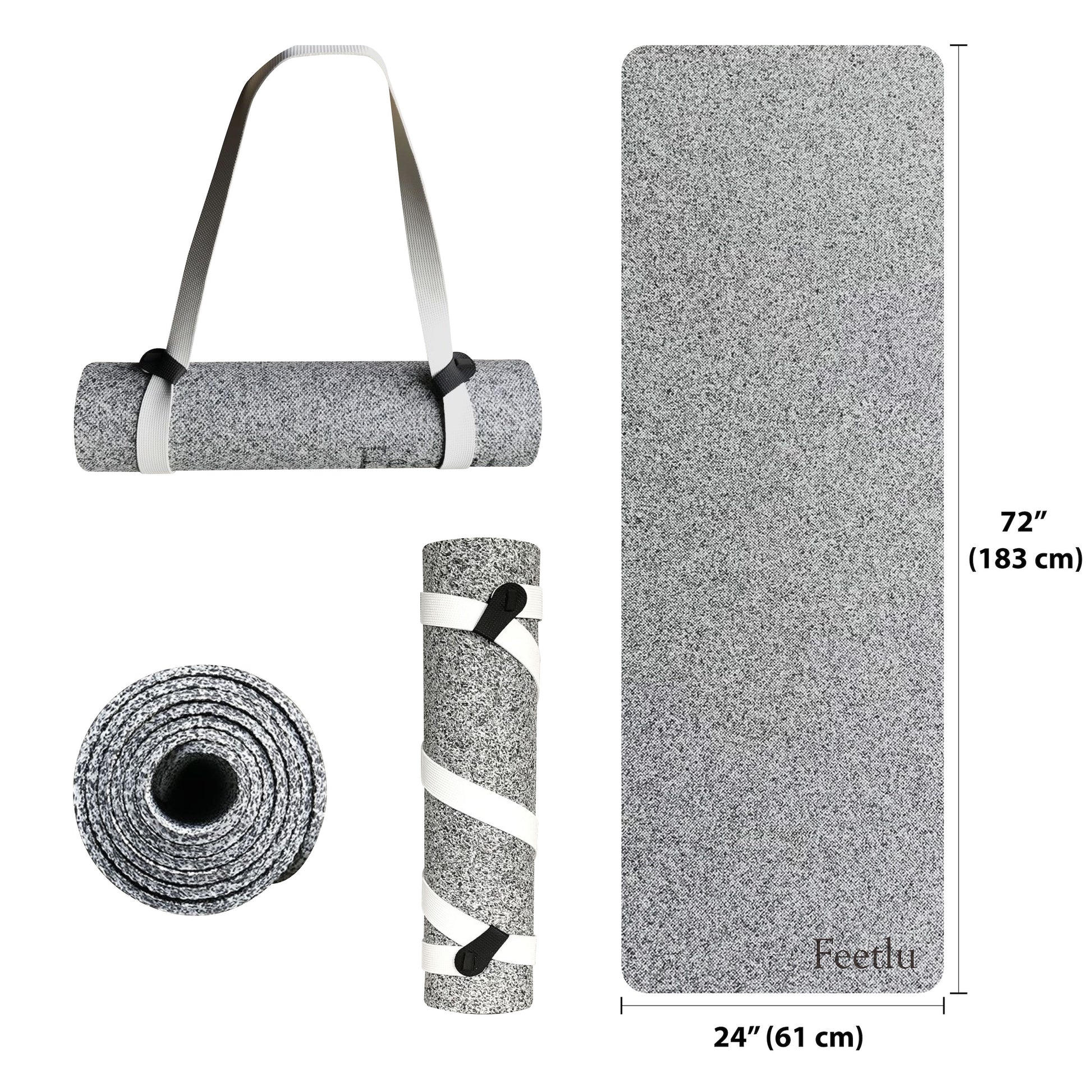 Anti Slip Yoga Mat | Waterproof Yoga Mat | Feetlu