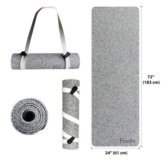 Anti Slip Yoga Mat | Waterproof Yoga Mat | Feetlu