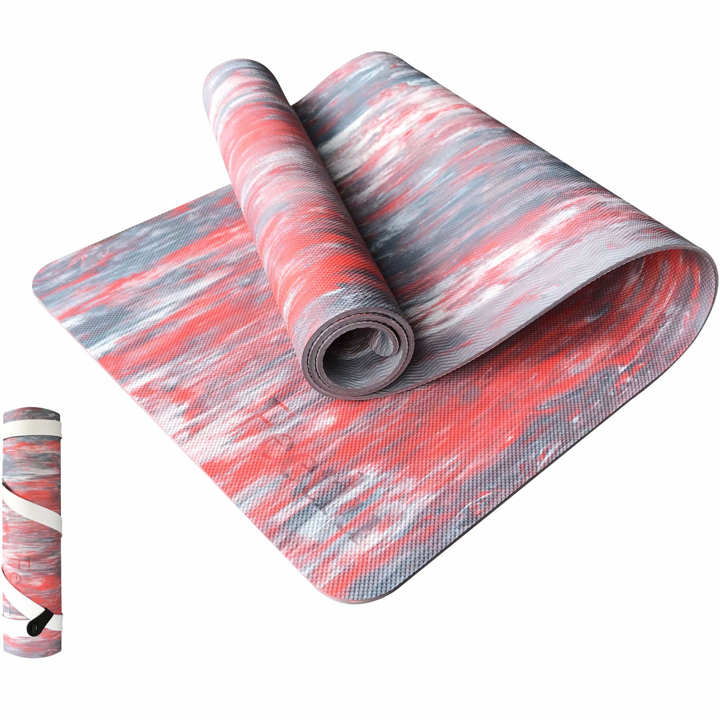 Exercise Yoga Mat | Gray Yoga Mat | Feetlu
