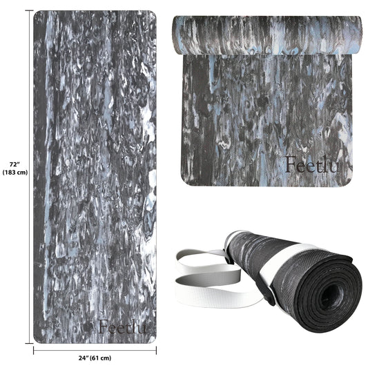 Rolling Yoga Mat | Non Slip Yoga Mat | Feetlu