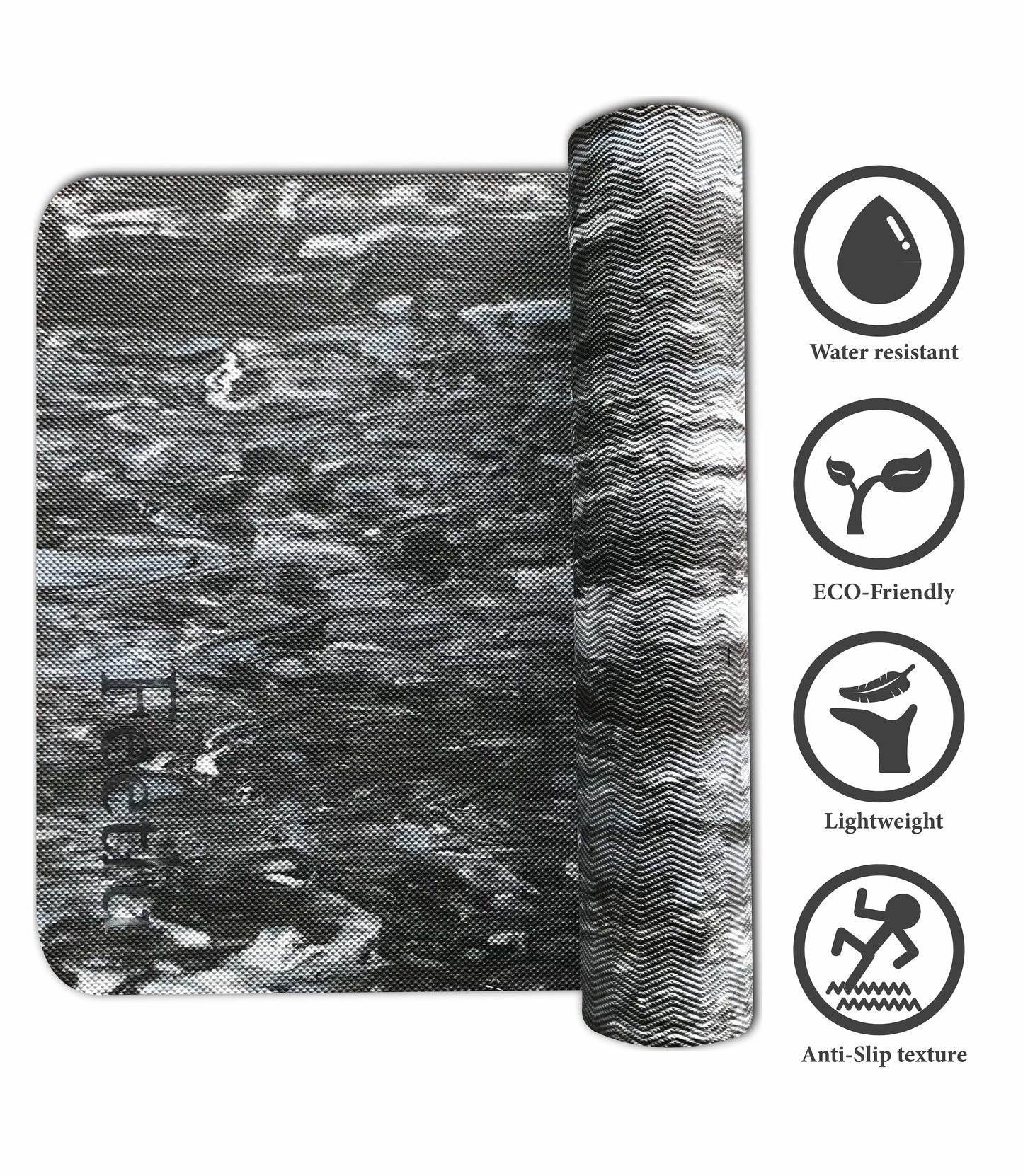 Rolling Yoga Mat | Non Slip Yoga Mat | Feetlu