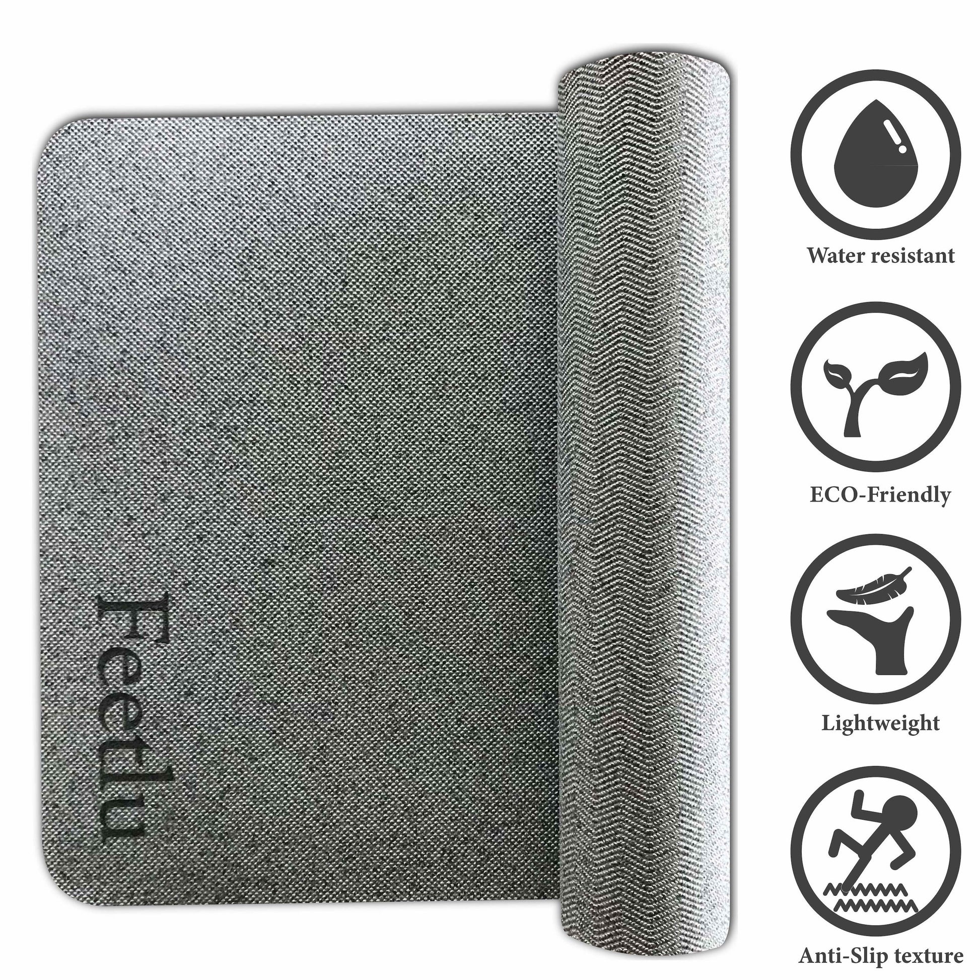 Yoga Mat for Exercise | Recycled Yoga Mat | Feetlu