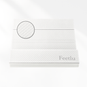 Feetlu Foldable Exercise Mat 6mm - White