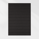 Feetlu Wide & Large Foldable Exercise Yoga Mat - Black