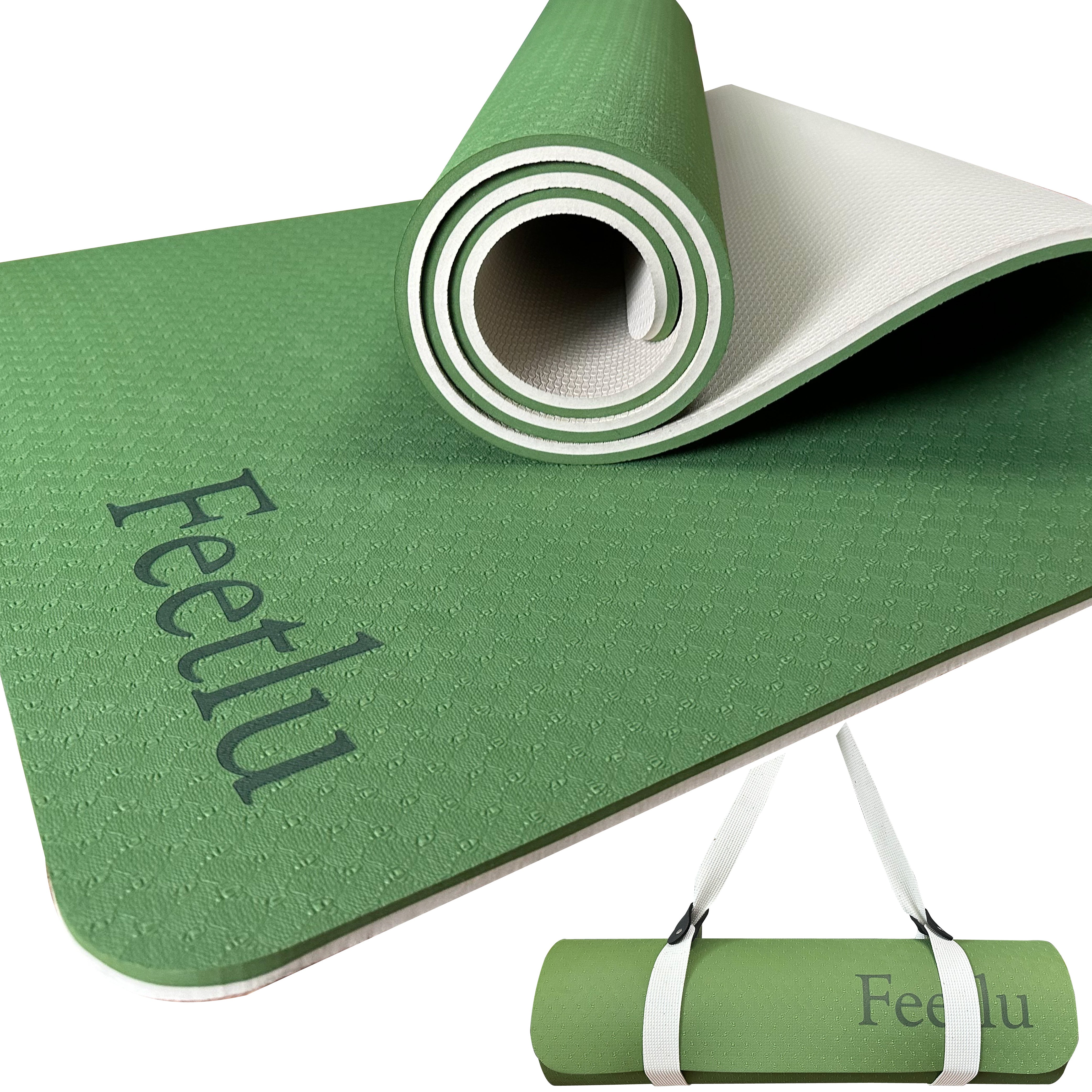 Yoga mat 10mm thick hot sale