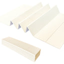 Foldable Exercise Yoga Mat  6mm (1/4") - White