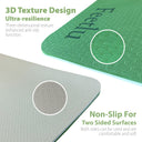 Thick Yoga Mat 10mm (2/5") - Green/Cream