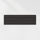 Feetlu Wide & Large Foldable Exercise Yoga Mat - Black