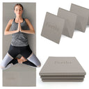 Feetlu Foldable Tofu Yoga Mat 6mm - Gray