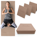 Feetlu Foldable Tofu Yoga Mat 6mm - Khaki