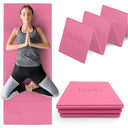 Feetlu Foldable Tofu Yoga Mat 6mm - Pink