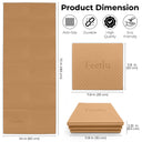 Feetlu Foldable Tofu Yoga Mat 6mm - Yellow