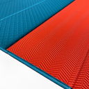 Feetlu Foldable Exercise Mat 6mm - Teal/Orange