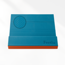 Feetlu Foldable Exercise Mat 6mm - Teal/Orange