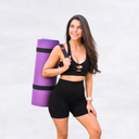 Feetlu Yoga Mat Adjustable Strap - Black/White