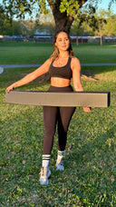 Wide & Large Foldable Exercise Yoga Mat - 72" L × 48" W (183 × 122 cm)