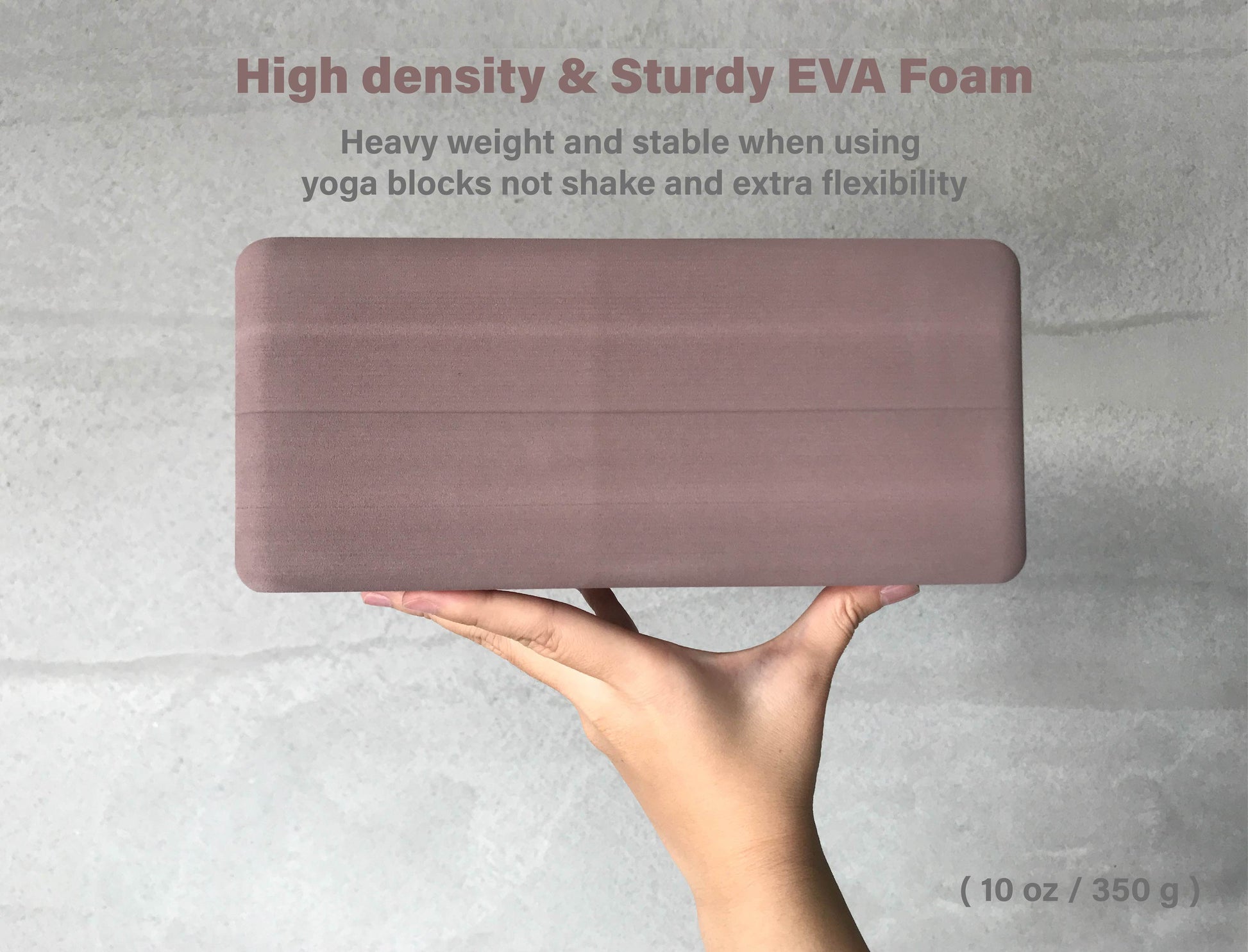 Foldable Exercise Yoga Mat 6mm (1/4) - DK Purple/Black